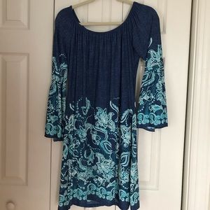 Off-the-shoulder dress